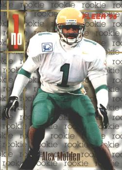Alex Molden New Orleans Saints 1996 Fleer NFL Rookie Card #170